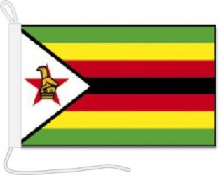 Bootsfahne Simbabwe | 30 x 45 cm